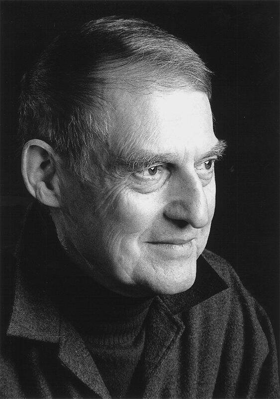 Black and white photograph of photographer Howard Bond.